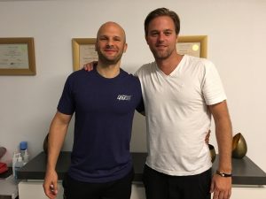 Daniel Striffler mit Timo Hildebrand – Personaltrainer Stuttgart trifft VfB-Legende im Fitlab
