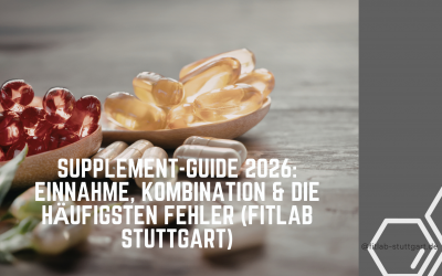 Supplement-Guide 2026: Einnahme, Kombination & die häufigsten Fehler (Fitlab Stuttgart)